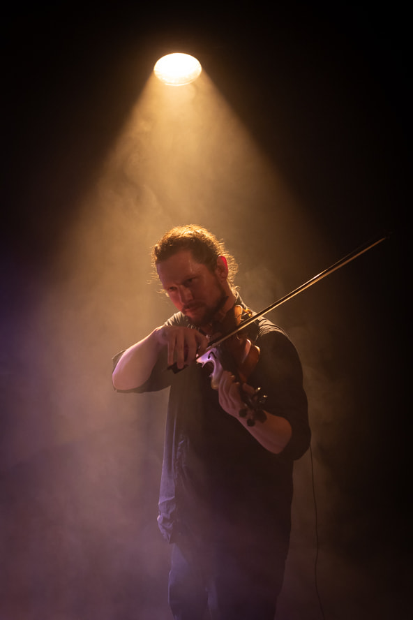 Xavier de Vipère sur scène au TNT